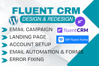 be your fluent CRM fluent smtp wordpress email marketing specialist fluentcrm