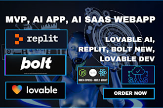 build lovable ai webapp lovable dev bolt new lovable ai saas app replit website