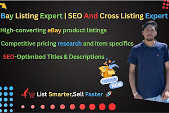 be your ebay listing expert,SEO and cross listing services