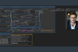 create a comfyui workflow stable diffusion image generation realistic ai flux
