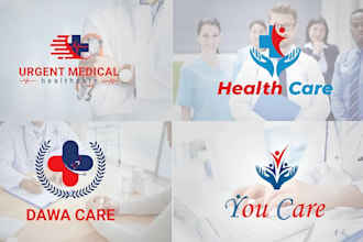 design unique modern medical, healthcare and pharmaceutical logo
