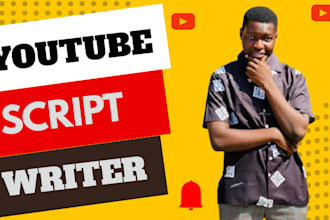 be your professional youtube video scriptwriter video script, script