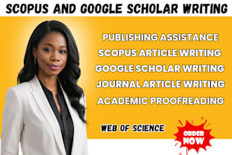publish or write article in scopus wos high indexed journal google scholar