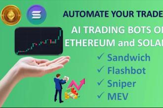 build pumpfun, mev, sandwich, sniper, volume, eth, flash and solana, bot