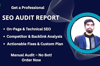 do a detailed SEO audit report to improve your website ranking