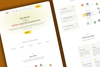 design a stunning website for your service based business