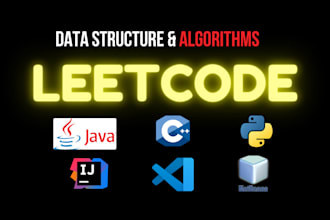tutor you cpp, java, python, leetcode, and competitive programming and dsa