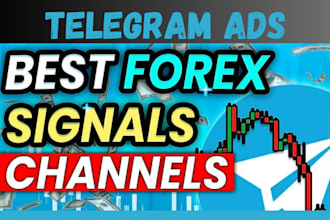drive 10m real crypto traders,VIP forex traders to your channel via telegram ads