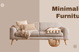 build a furniture shopify store or dropshipping website
