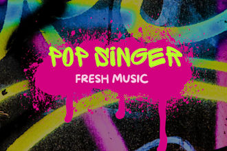 be your female singer and songwriter for custom pop, rap, gospel, rnb songs