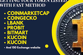 fast token listing on coinmarketcap, coingecko  top crypto exchanges  secure