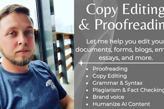 let me edit proofread and fact check your writing