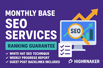 boost your website with monthly white hat SEO