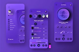 develop audio mixer app, sound editing app, beat maker app, music production app