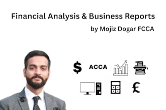 provide financial analysis and business reports for growth