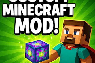 create a custom minecraft mod for you