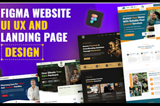 do figma design, figma website design, website ui ux