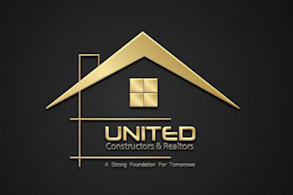 design a real estate , construction and realtor business logo