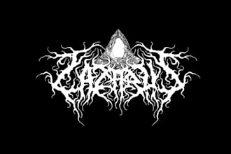 do amazing metal font and various font logo style
