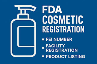 register your fda cosmetic facility and list your products
