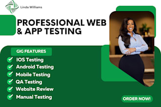 do QA testing of your android or ios app and website