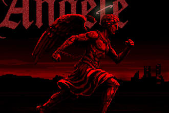 create custom retro pixel art album covers, video game style