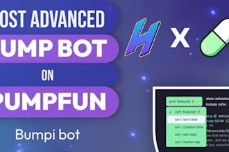 create solana pumpfun bot frontrun bot arbitrage bot volume bot