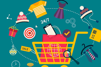 build shopify bot, ebay bot, etsy bot, salesforce bot, hubspot bot