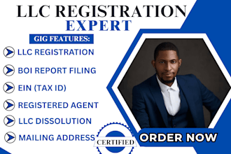 register a US llc non US resident and ein number in 72 hours boi registration