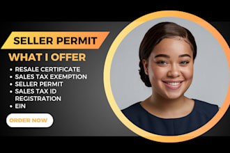 obtain seller permit, sales tax id, and resale certificate in any US state