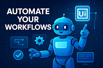 create automation with uipath