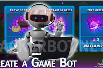 create discord game bot cheated bot mmorpg bot farm bot video game bot