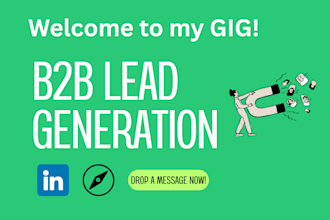 do b2b lead generation for your business with verified emails