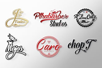design unique vintage retro and typography logo