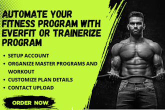 create and transfer workout programs to everfit, trainerize, truecoach
