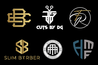 modern minimalist and monogram logo