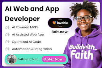 create complete mobile app with lovable and bolt