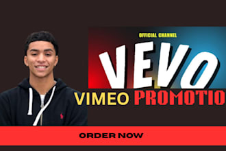 do organic vevo video promotion to get real traffic organically