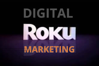 promote your roku channel on linkedin instagram and youtube