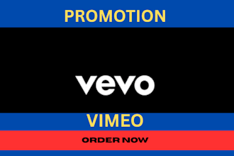 promote  vevo channel  vimeo promotion for your channel