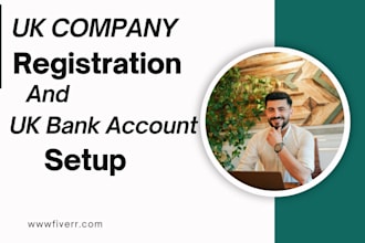 do UK company registration and UK bank account setup