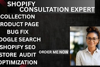 provide  shopify consultation for errors and optimization