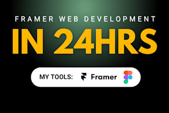 design and build your framer website development figma to framer