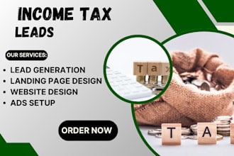 income tax leads finance website bookkeeping leads mca business loan leads