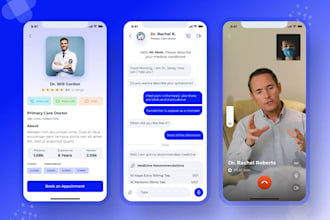 develop telemedicine app, doctor app, health care app, hospital appointment app