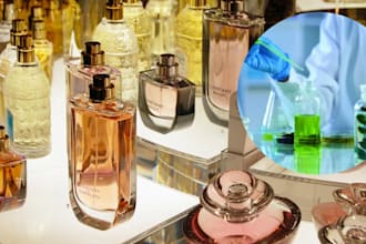 be your expert chemist for custom natural and alcohol free perfume formulation