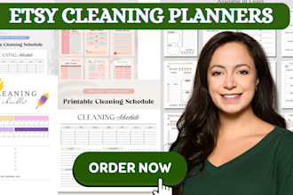 design high quality custom planner journal cleaning planners and worksheet