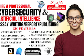 write cybersecurity, artificial intelligence ebook, report, do technical writing
