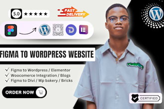 convert figma to wordpress, figma to elementor, figma to divi, figma to bricks