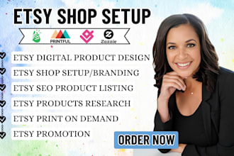 design digital products for etsy shop setup, etsy digital product, etsy seo, pod